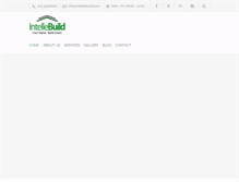 Tablet Screenshot of intellebuild.com